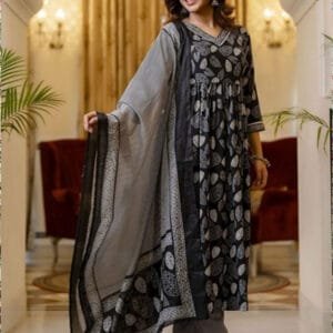 Stunning Black Kurti